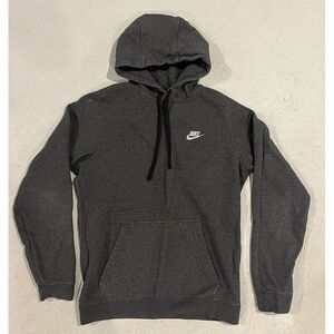 Nike Sportswear Club Fleece Men's‎ Longsleeve Hoodie Gray Small S 804346-071